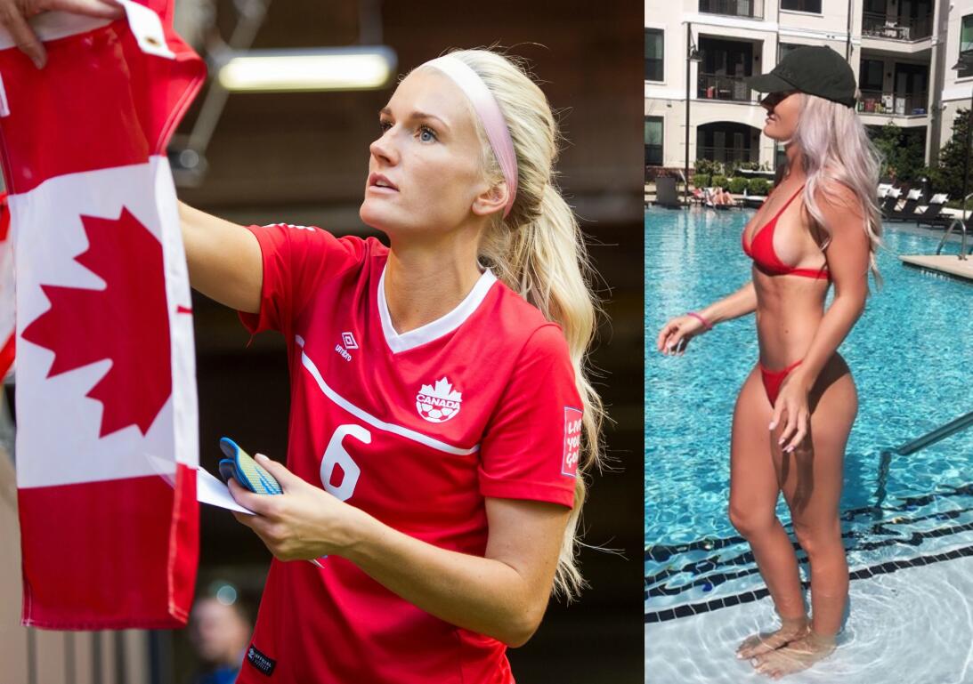Kaylyn Kyle, la sensual reina del fútbol canadiense que enciende las red...