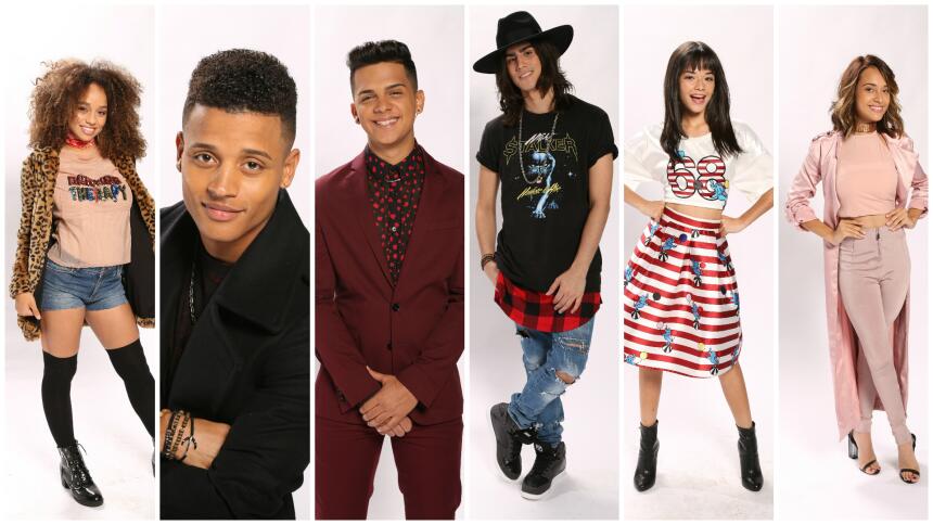 Alondra, Christian, Fabyan, Félix, Taishmara y Verónica ll...