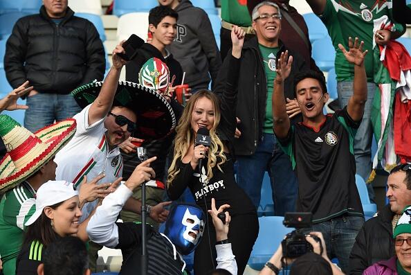 México vs Ecuador ambiente