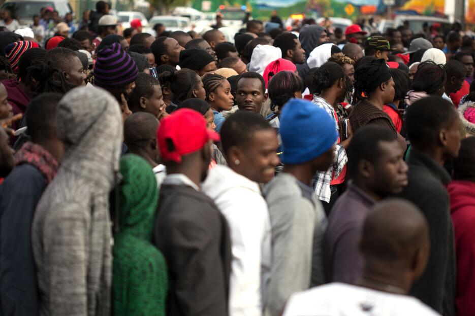 Africanos en la frontera