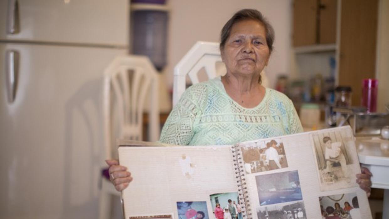 "Residíamos aquí unos siete años antes de que instalaran el primer...