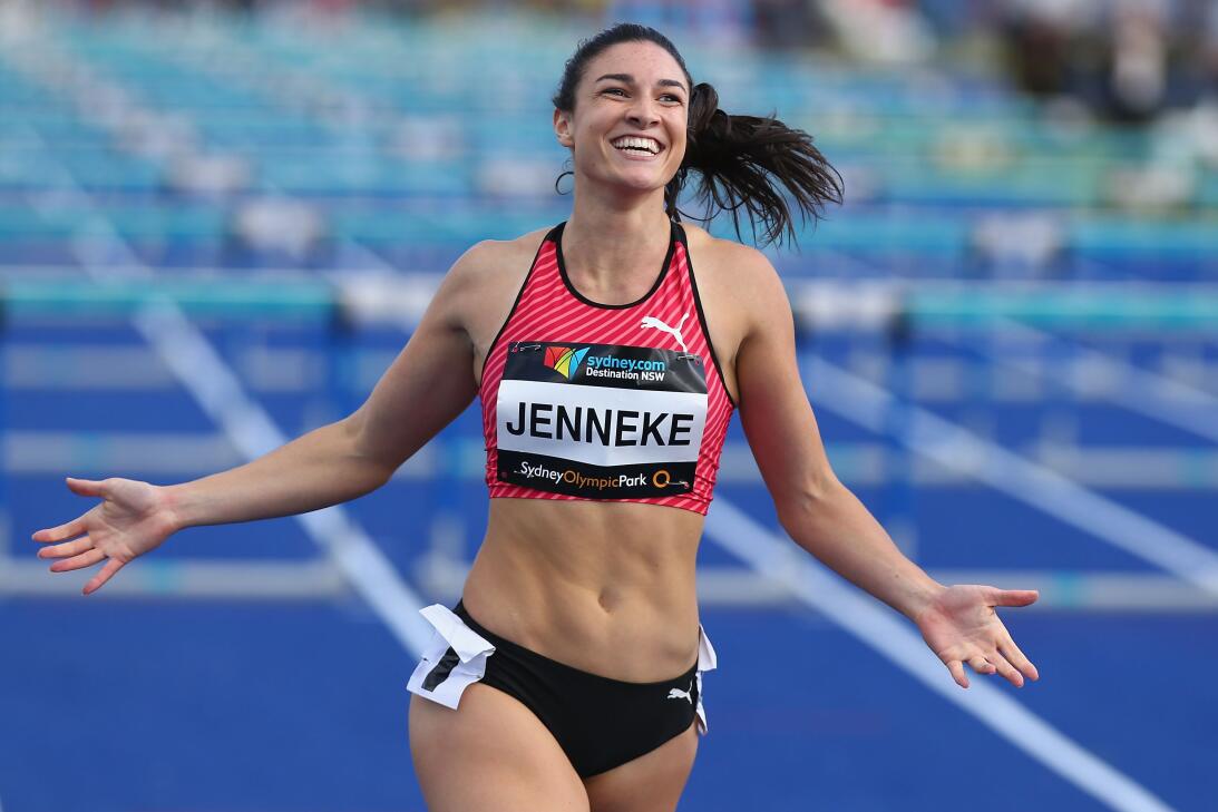 Michelle Jenneke, la atleta australiana cuyo peculiar calentamiento lo r...
