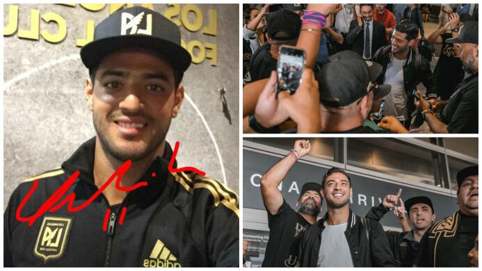 Comida, cerveza, canciones y soccer: el LAFC presentó a Carlos Vela vela...