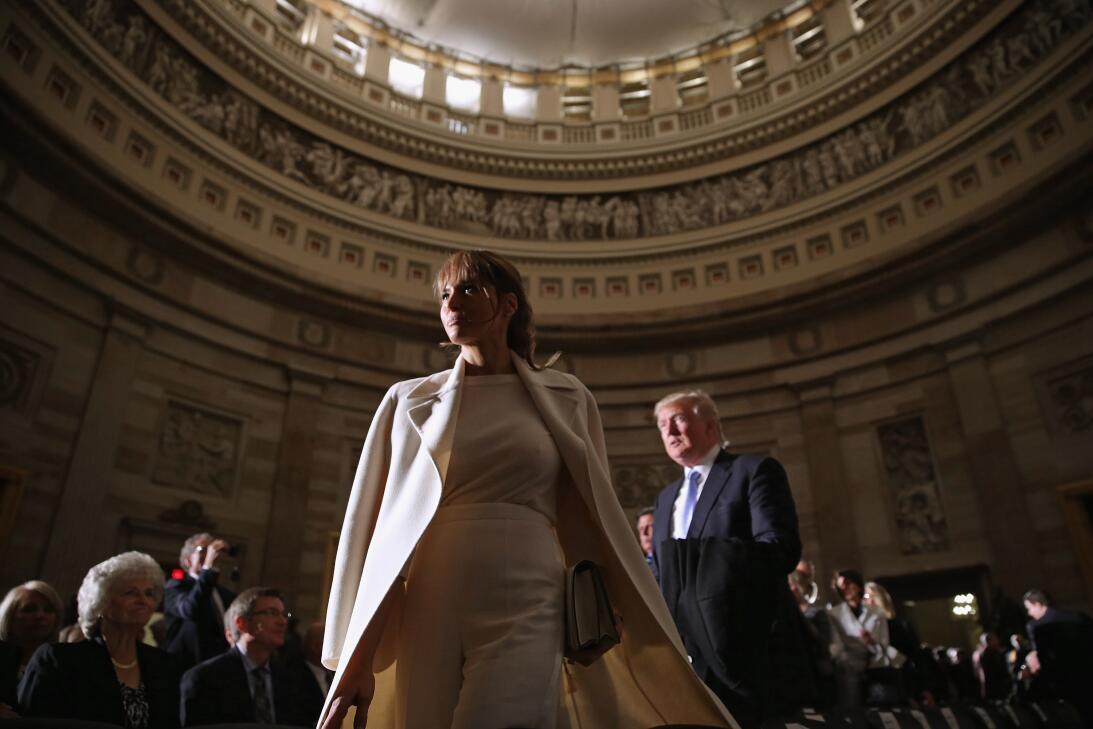 Melania Trump, una primera dama inesperada GettyImages-467433078.jpg