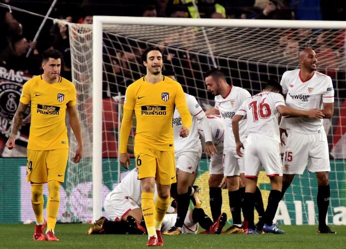 Sevilla clasificó a semifinales de Copa del Rey contra un Atlético de Ma...