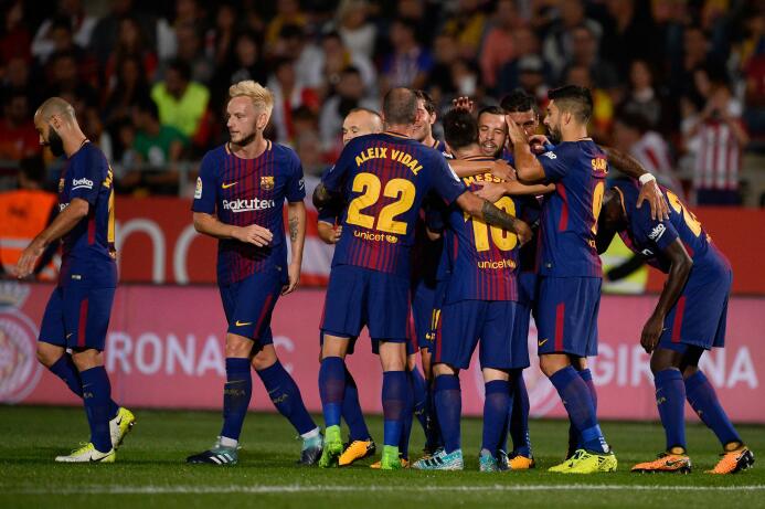 Barcelona gana, golea, asusta y mantiene ventaja al Real Madrid gettyima...