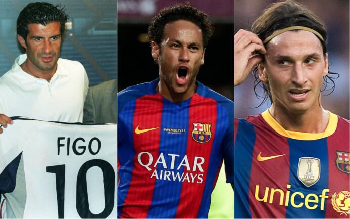 Neymar y otros ex del Barcelona que se convirtieron en 'enemigos blaugra...