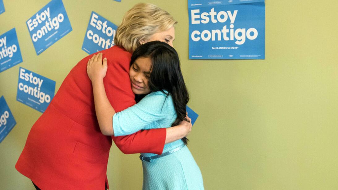 14 de febrero de 2016, el encuentro de Hillary Clinton con una Dreamer....