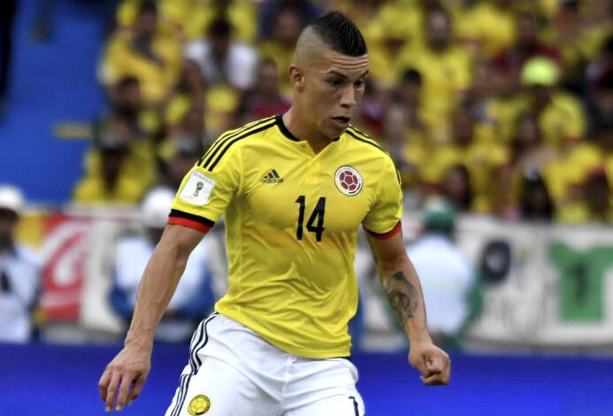 Matheus Uribe, el jugador colombiano que busca el América GettyImages-65...