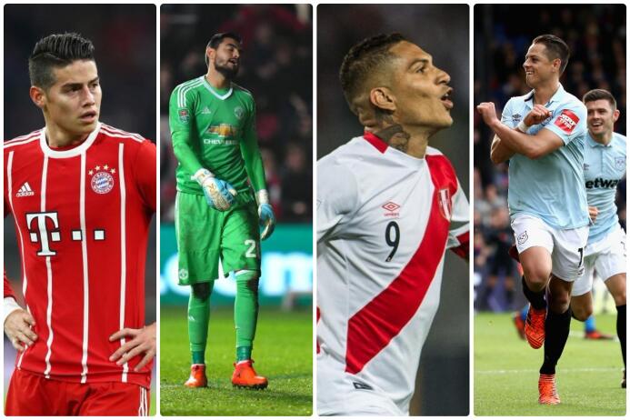 Latinos en futbol de Europa
