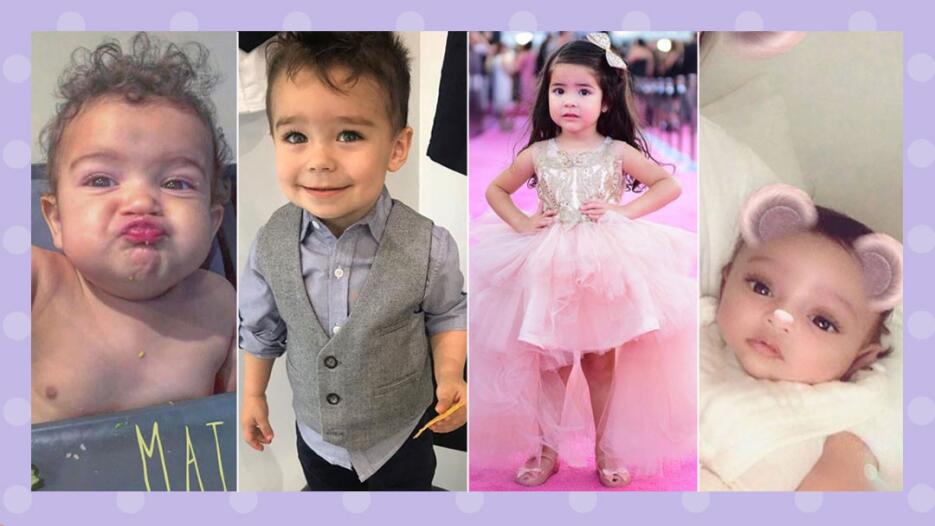 Bebés de los famosos que son la sensación en redes sociales
