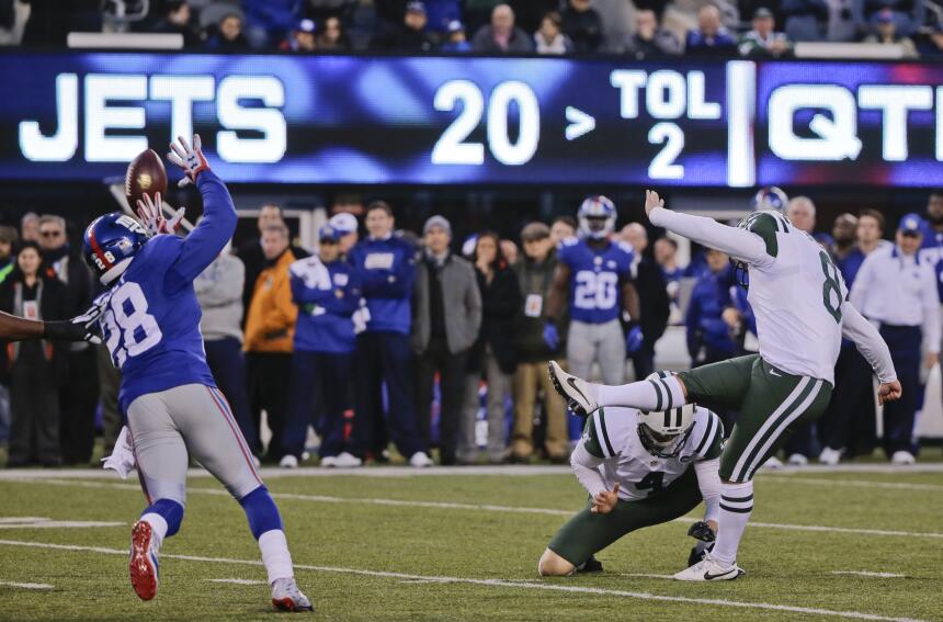 Los New York Jets vencieron 23 - 20 a los New York Giants en dramático p...