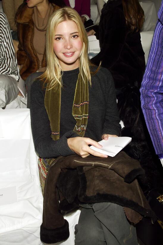 Ivanka Trump en Fashion Week