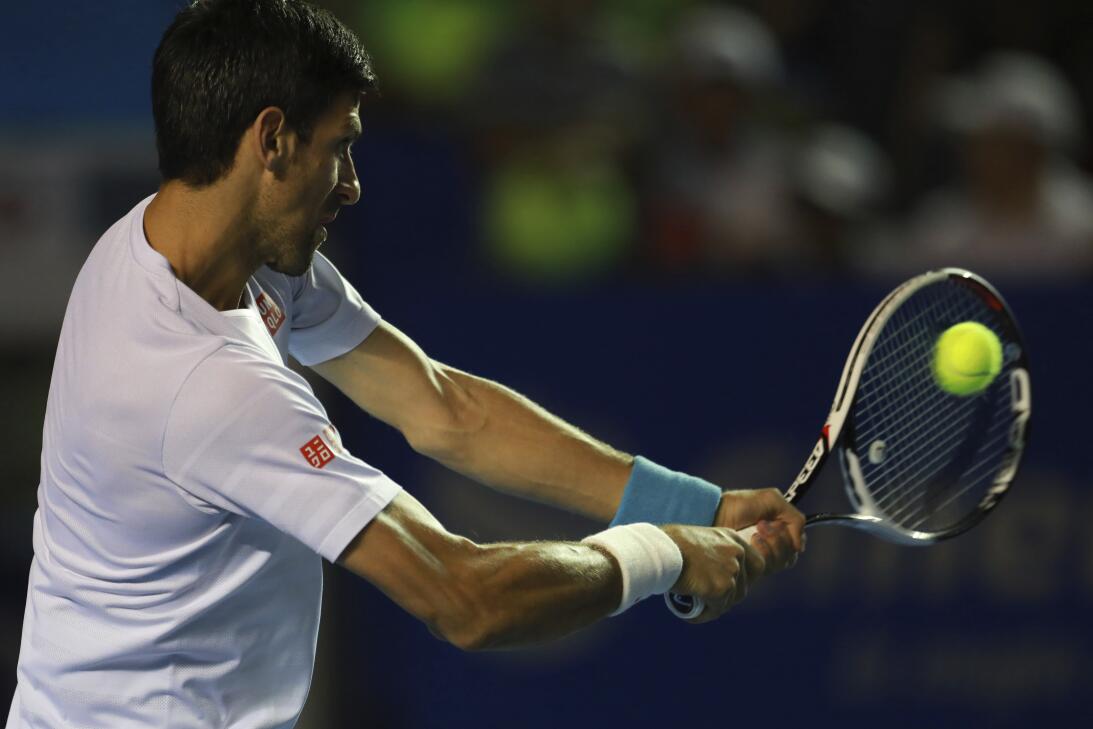 Novak Djokovic y Rafael Nadal, ídolos del público en primeros entrenamie...