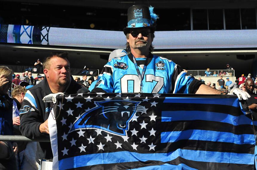 En el triunfo de los Carolina Panthers sobre los Washington Redskins exi...