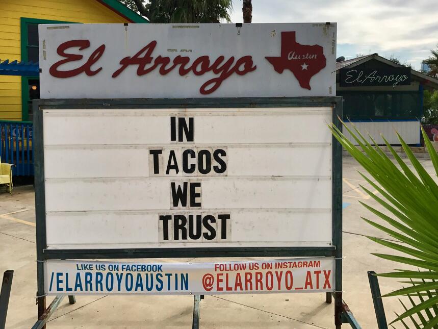 El restaurante El Arroyo en Austin se ha ganado a los usuarios de redes...