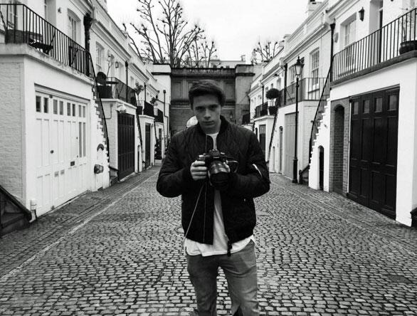 Brooklyn Beckham en Instagram