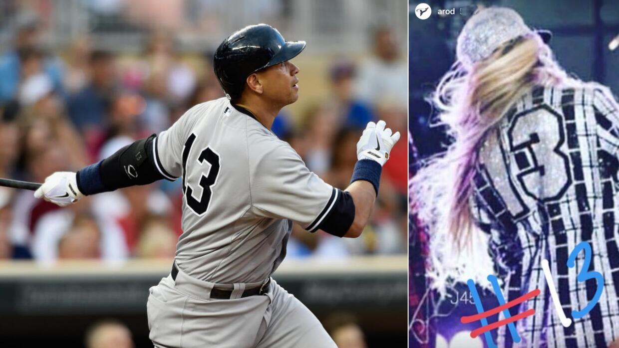 Alex Rodríguez utilizaba el número 13 en los Yankees de Nueva York, el m...