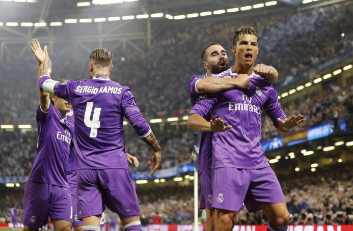 Cristiano volvió a estar sublime en la nueva Champions del Madrid AP_171...