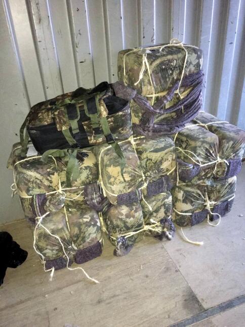 Decomiso de marihuana en la frontera de Arizona