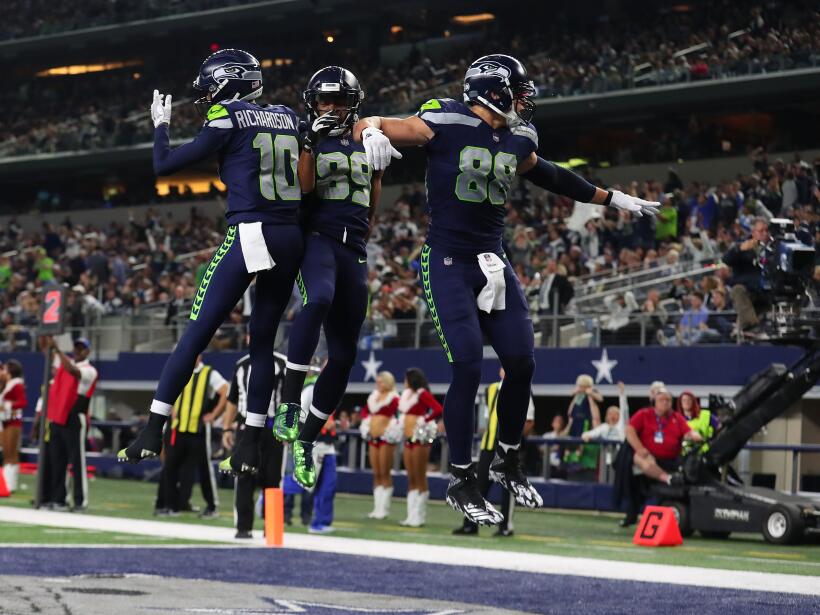 En fotos: El mundo del deporte festejó la Navidad seahawks.jpg
