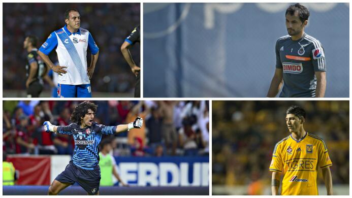 Cuauhtémoc Blanco y Ronaldinho, dentro de los antecedentes de la J17