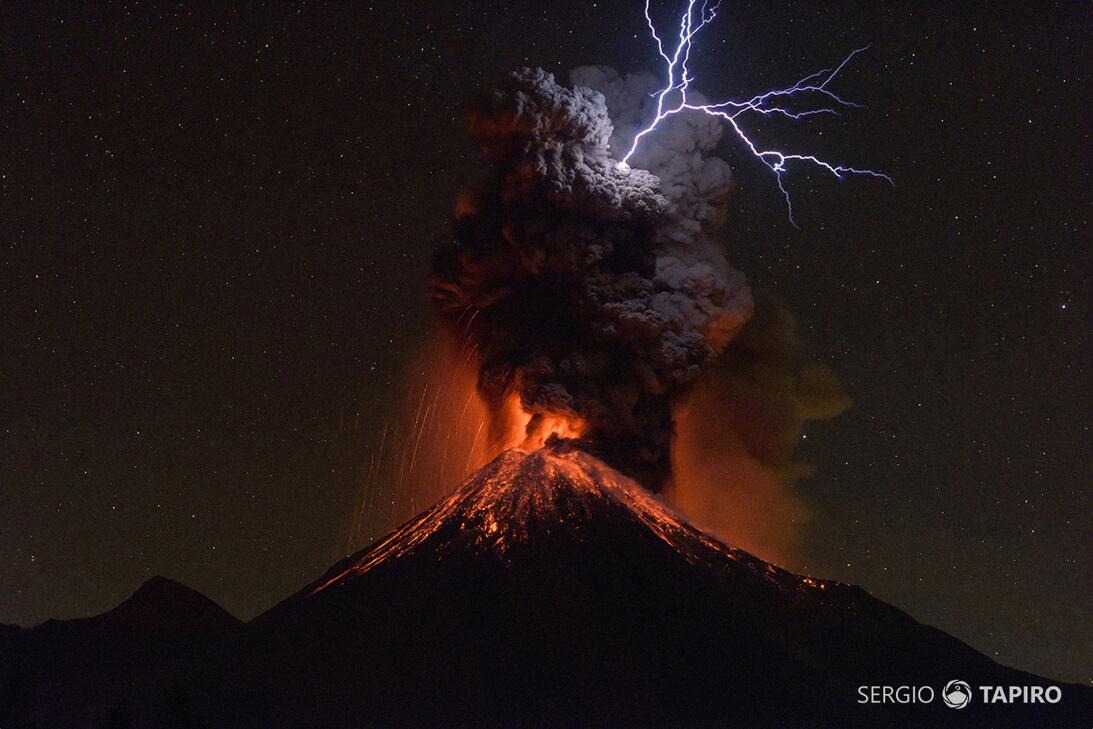En fotos los gritos de fuego del volc n de Colima que En fotos los gritos de fuego del volc n de Colima que