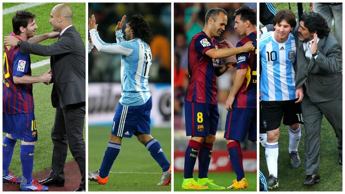Este es el 11 ideal de los que NO fueron requeridos a la boda de Messi b...