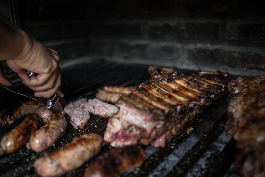 Asado tradicional argentino