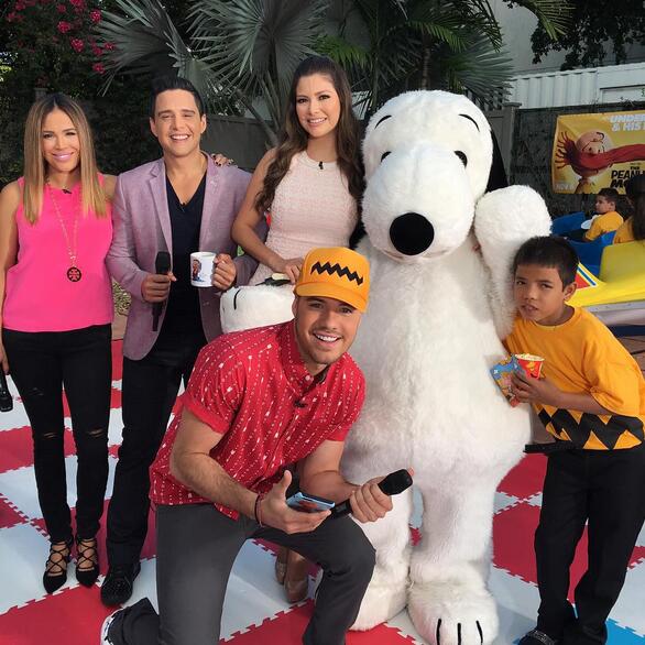 Snoopy y sus amigos en Despierta América