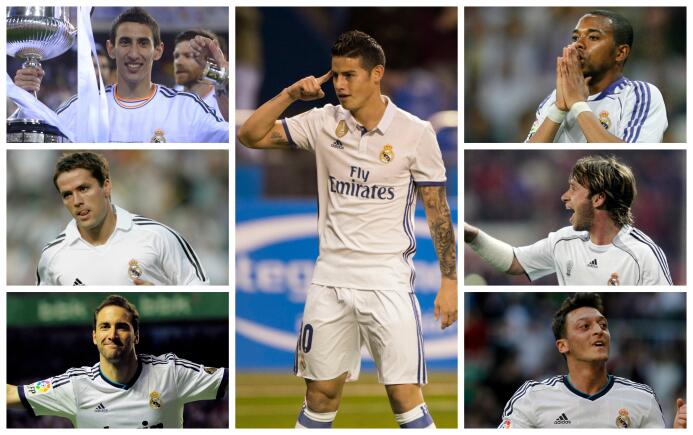 James Rodríguez y otros monstruos que el Real Madrid no supo aprovechar...