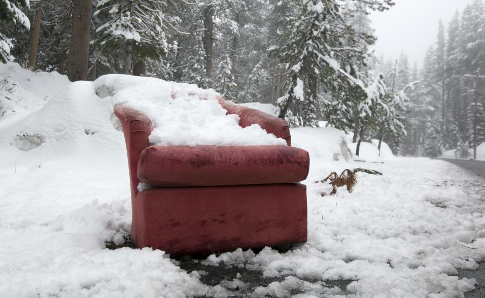 Nieve en California en junio