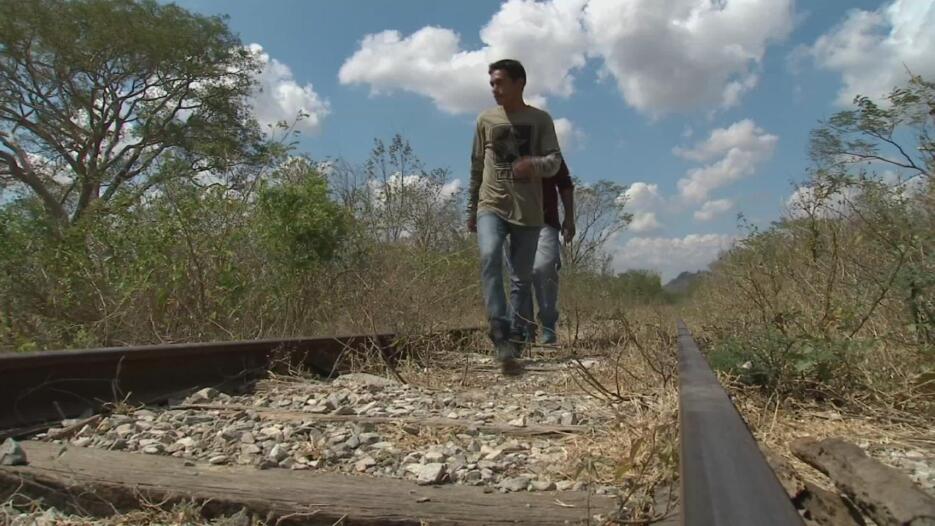 En febrero, Andrés Castro salió a pie de San Pedro Sula, Honduras tras e...
