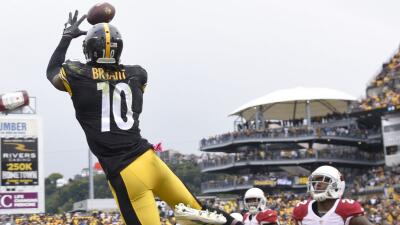 Martavis Bryant tuvo dos recepciones para touchdown en el duelo que los...
