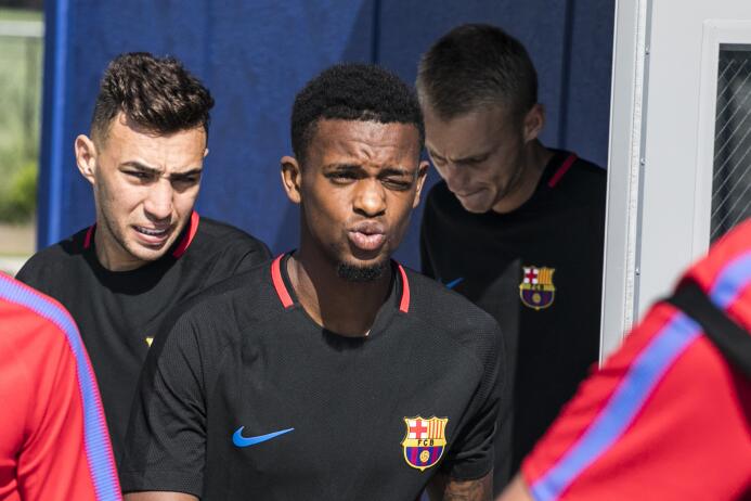 Nélson Semedo el jugador que peleó con Neymar en un entrenamiento de Bar...